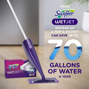 Swiffer Wetjet Mopping Refill Pack (2 bottles of cleaner + 32 refill pads)