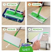 Swiffer Sweeper Heavy Duty Multi-Surface Wet Cloth Refills, Lavender Scent (54 ct.)