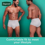 Depend Fresh Protection Incontinence Underwear for Men