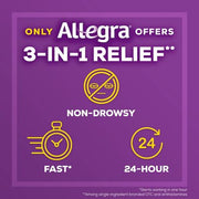 Allegra 24 Hour Allergy Relief 180 mg. (110 ct.)