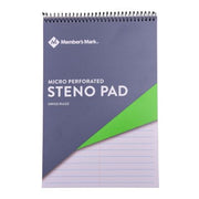 Member's Mark Steno Pad 6" x 9" 12-Pack