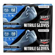EQPT Industrial Powder-Free Nitrile Gloves, Blue (150 ct./pk., 2 pk.)