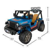 Power Wheels Retro Jeep Wrangler 12-Volt Ride-On