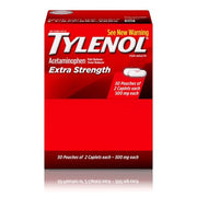 Tylenol Extra Strength Caplets, 500 mg. (50 ct., 2 pk.)