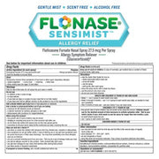 FLONASE Sensimist Allergy 24 Hour Relief Spray (120 sprays per bottle, 3 ct.)
