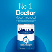 Mucinex 12-Hour Chest Congestion Expectorant Tablets (120 ct.)
