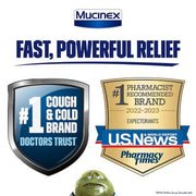 Mucinex DM 12 Hr Max Strength Expectorant & Cough Suppressant Tablets (56 ct.)