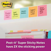 Post-it Super Sticky Pop-up Notes, 3" x 3", Supernova Neons Collection, 16 Pack, 1,440 Total Sheets