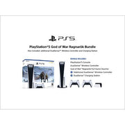 Sony PlayStation 5 Console God of War: Ragnarok + Wireless DualSense Controller + DualSense Charging Station