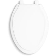 Kohler Retmore White Quiet-Close Antimicrobial Toilet Seat